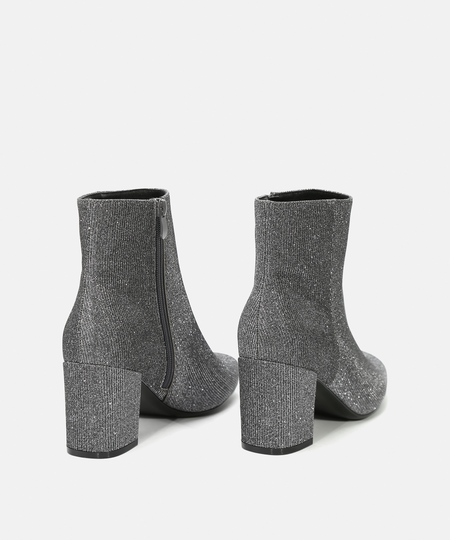 Botins lurex salto largo image number null